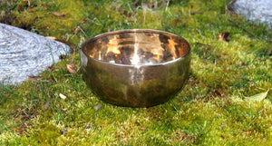 Healing Singbowl - Hand Beaten - Shiny Finish