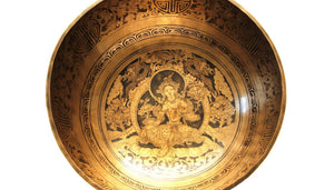 Healing Singbowl - Hand Beaten - Blessed With Specialised Etching