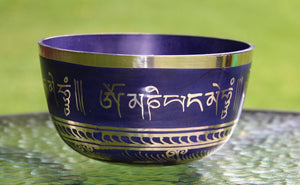 Meditation Singbowl - Deep Indigo Tibetan Mantra