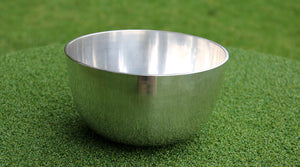 Deep Singbowl - Plain Silver - For Space Clearing - Singbowls